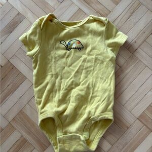 Sunny Yellow Whale Bodysuit for Kids